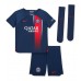 Paris Saint-Germain Ousmane Dembele #10 Hemmakläder Barn 2023-24 Kortärmad (+ Korta byxor)